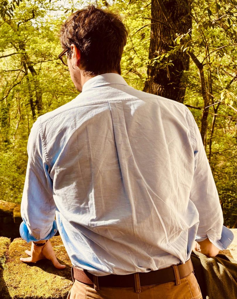 Bosco Sereno - Camicia Oxford Celeste