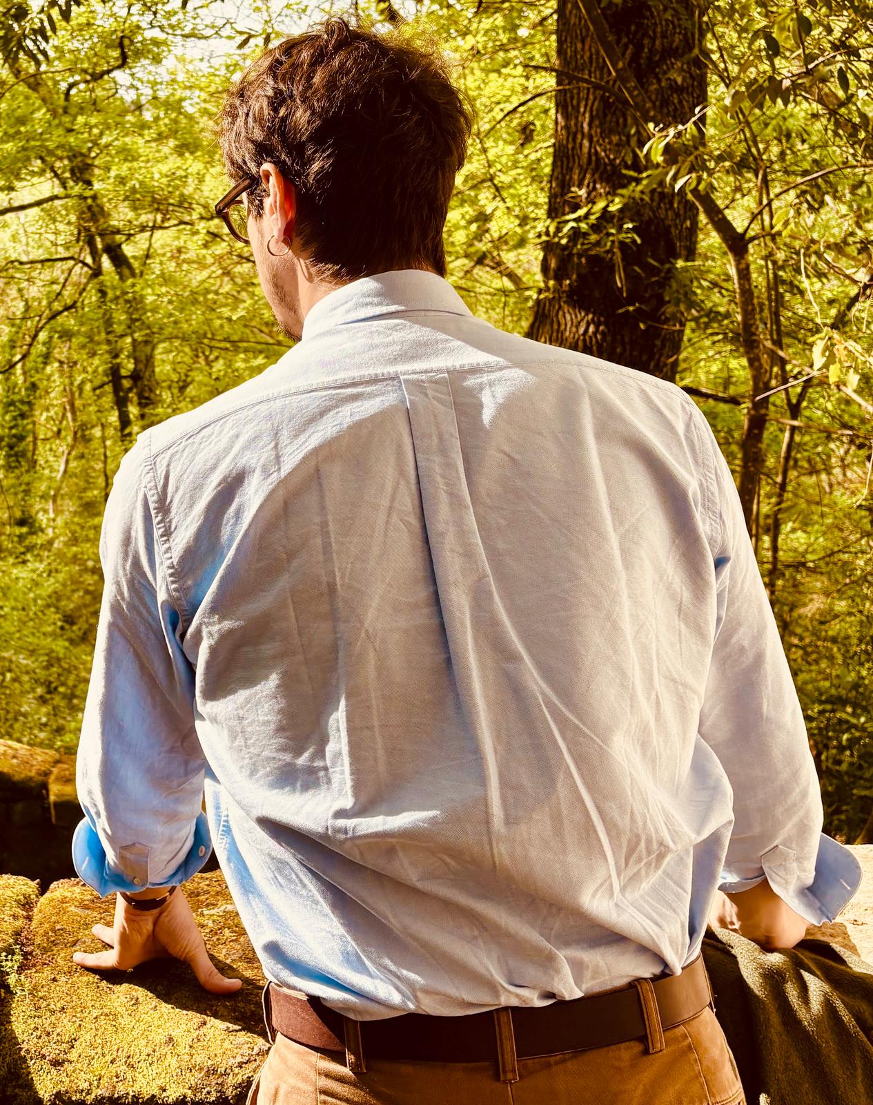 Bosco Sereno - Camicia Oxford Celeste